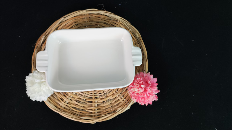لازانیا خوری سرامیکی آفتاب (دسته دار و دیواره دار) درجه 1