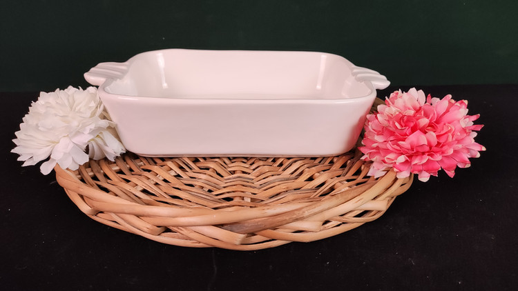 لازانیا خوری سرامیکی آفتاب (دسته دار و دیواره دار) درجه 1
